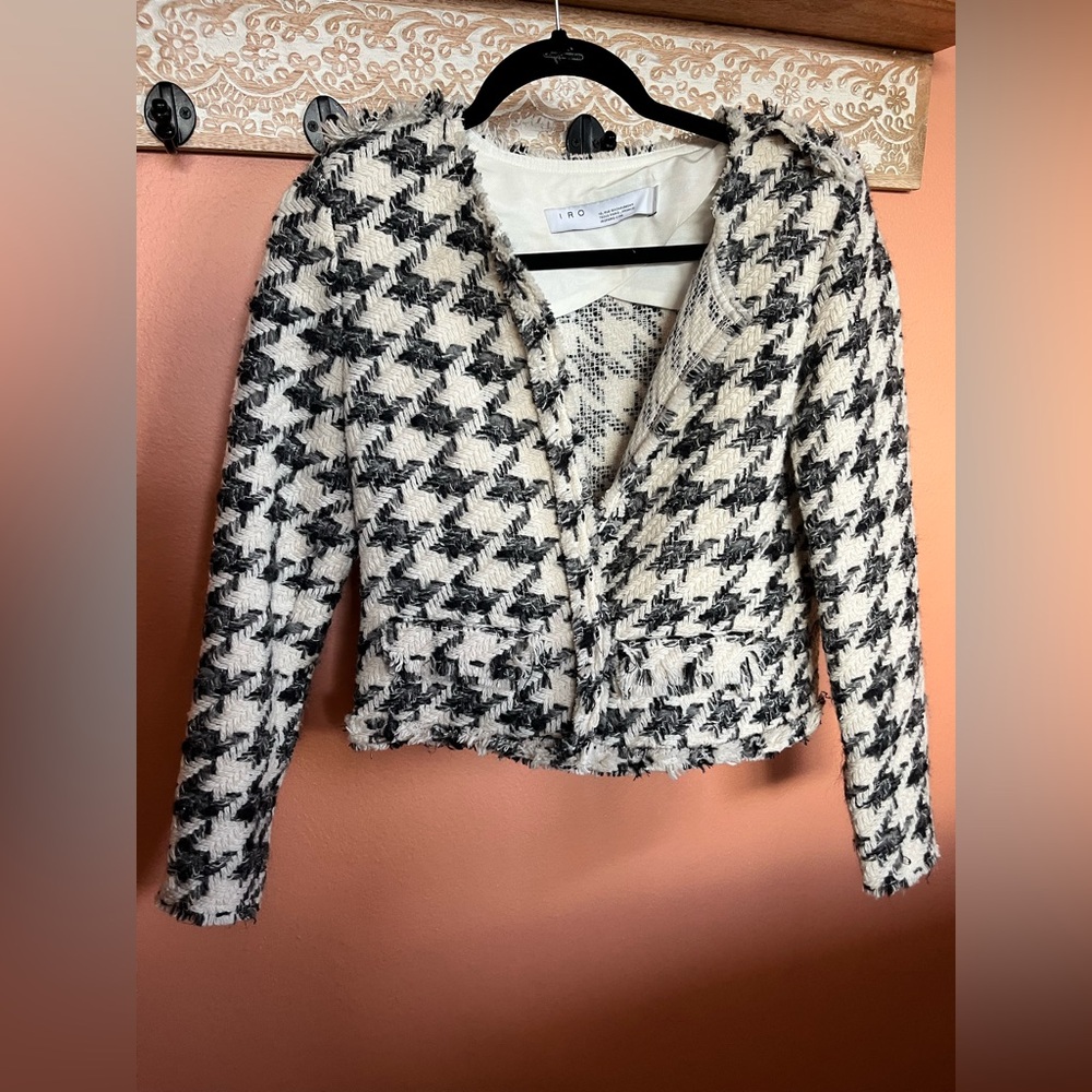 IRO Hope Houndstooth Women's Jacket